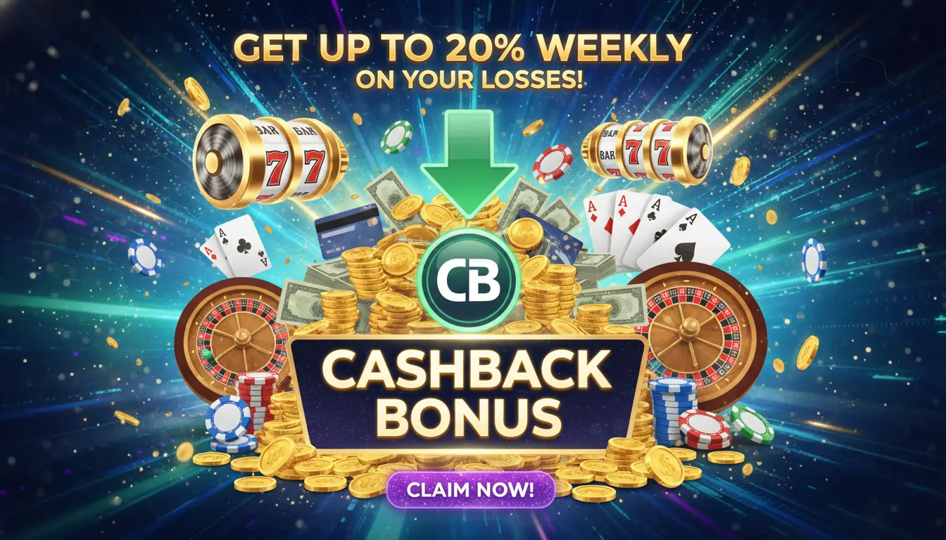 Slots Shine cashback bonus